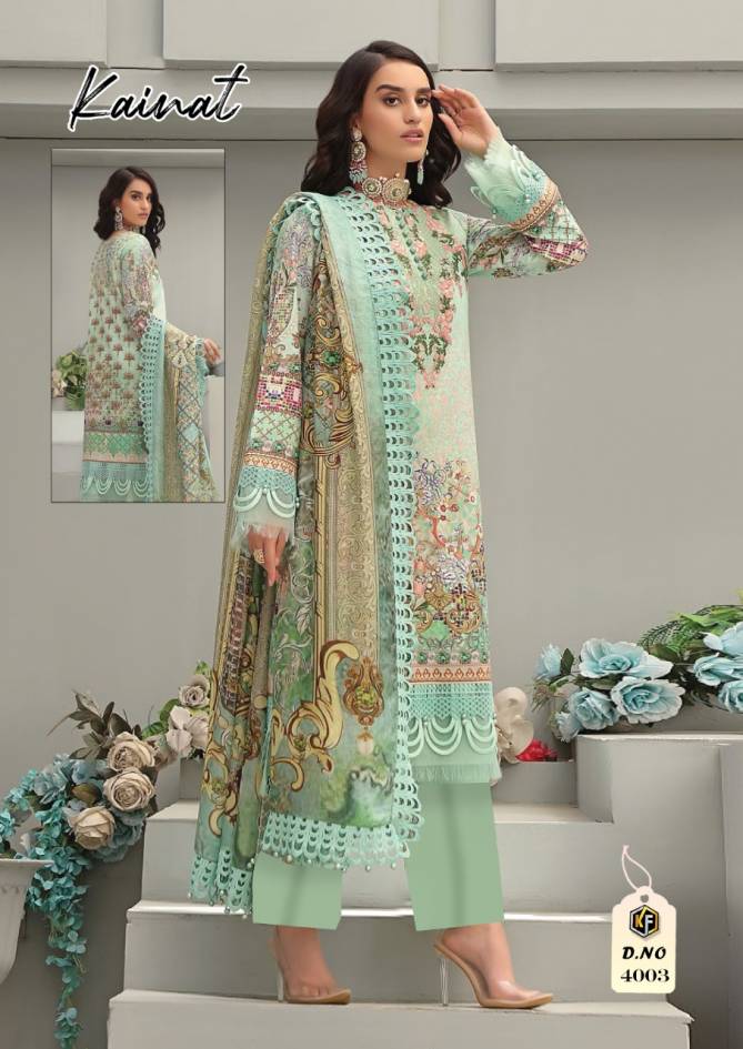 Keval Kainat 4 Luxury Lawn Wholesale Karachi Dress Material
